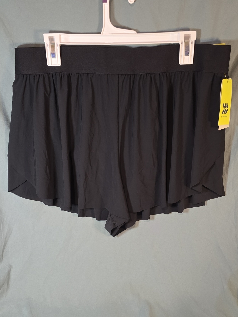 all in motion Black Women's Athletic Running Shorts